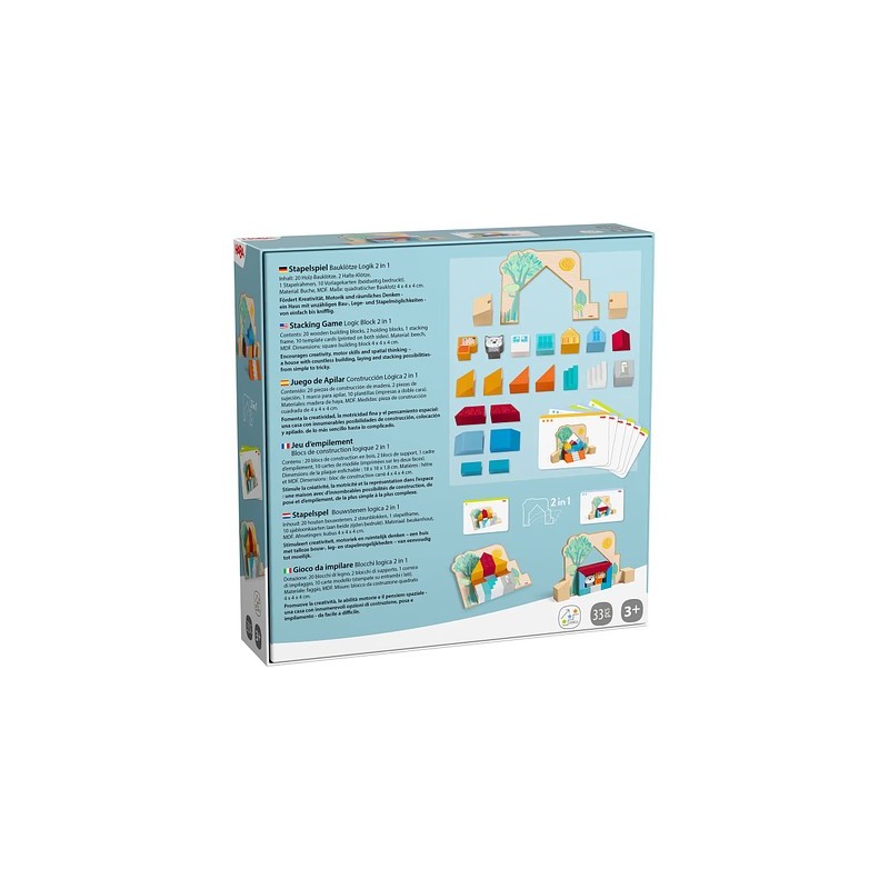 Cottage Puzzle Blocks 829161 Haba