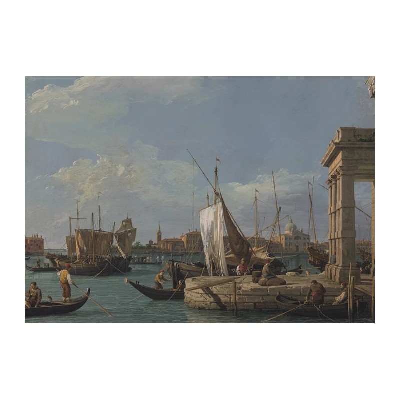 Puzzle 1000 pièces Dogana Venezia Canaletto 574146 Piatnik