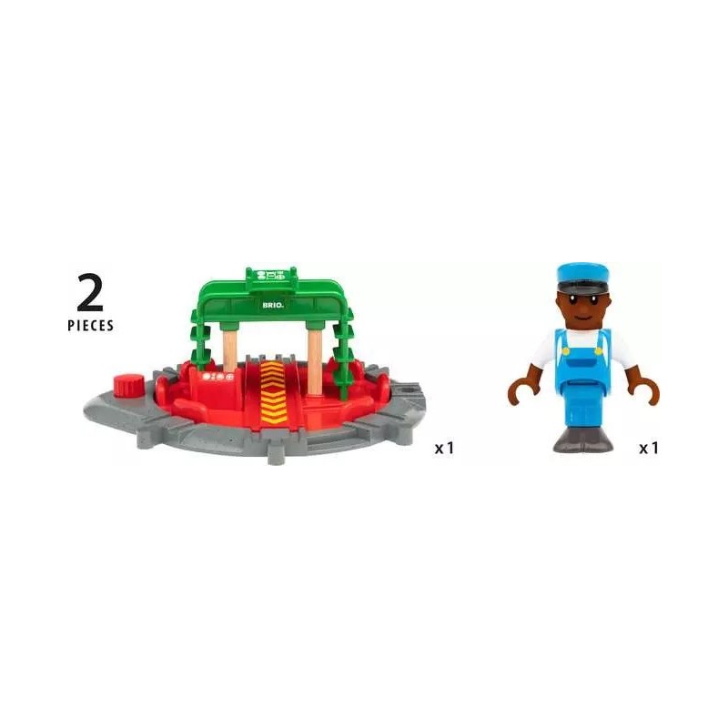 Brio Plaque Tournante et Personnage 33476