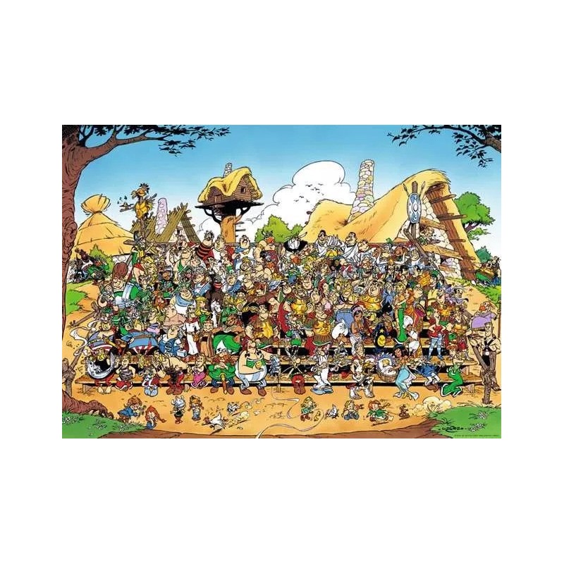 Puzzle 1000 pièces Photo de Famille Asterix 12000473 Ravensburger