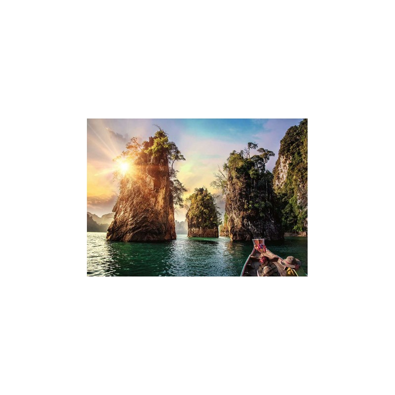Puzzle 1000 pièces Trois Rochers à Cheow Thailand 12000001 Ravensburger
