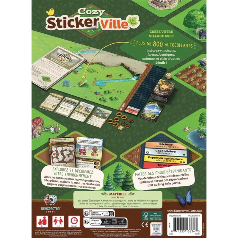 Cozy Sticker Ville