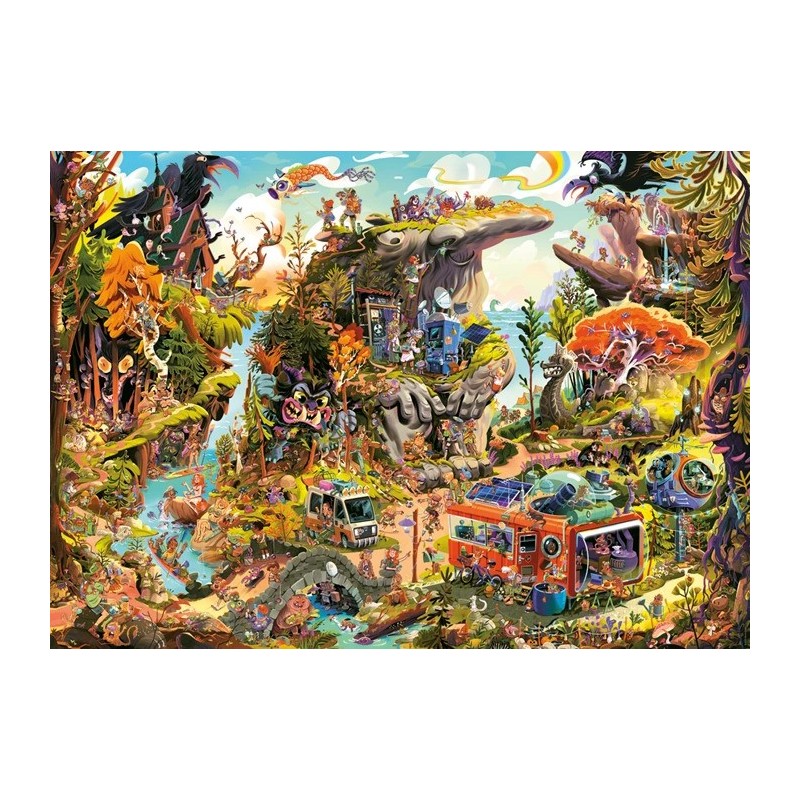 Puzzle 2000 pièces Nordic Stories Manuel Kilger 30121 Heye