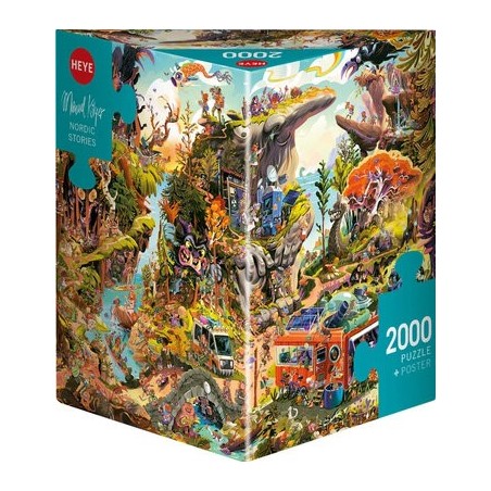Puzzle 2000 pièces Nordic Stories Manuel Kilger 30121 Heye
