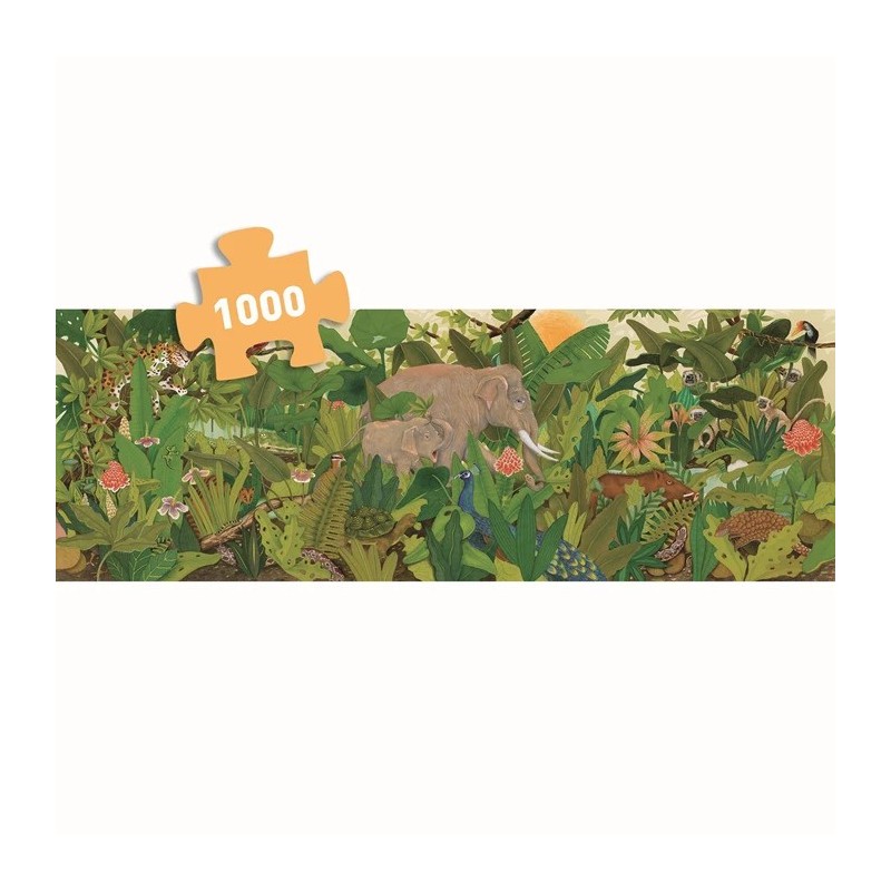 Puzzle 1000 pièces Gallery Hidden in the Nature 07692 Djeco