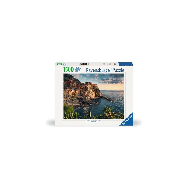 Puzzle 1500 pièces Vue sur les Cinq Terre 12000705 Ravensburger
