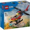 L'Hélicoptère de Secours des Pompiers 60411 Lego City