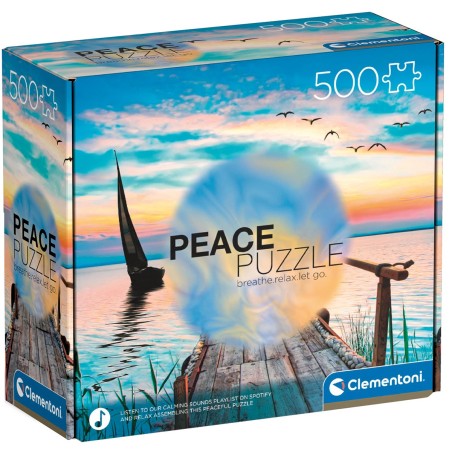 Puzzle 500 pièces Vent Paisible 35121 Clementoni