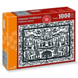 Puzzle 1000 pièces Traditions Suisses 7931 Carta.Media