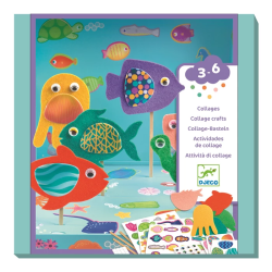 Collage Joyeux Aquarium 00053 Djeco