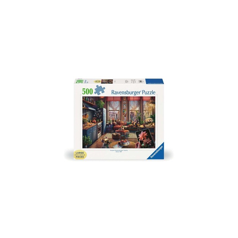 Puzzle 500 pièces XL Cozy Boho Studio 12001025 Ravensburger