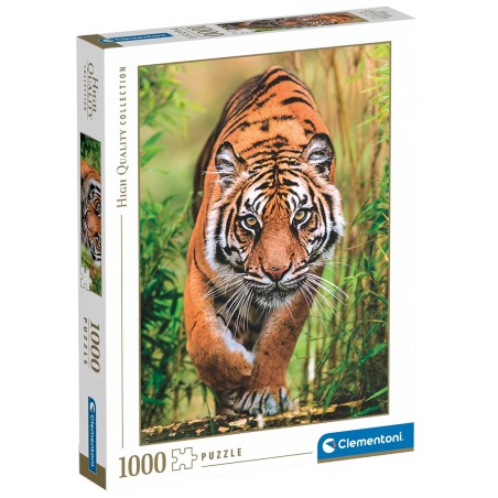 Puzzle 1000 pièces Tigre 37101 Clementoni