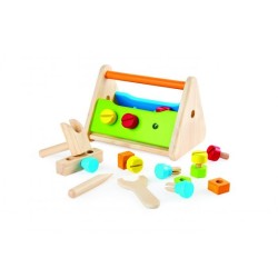 Caisse à outils en bois P3251 Pintoy