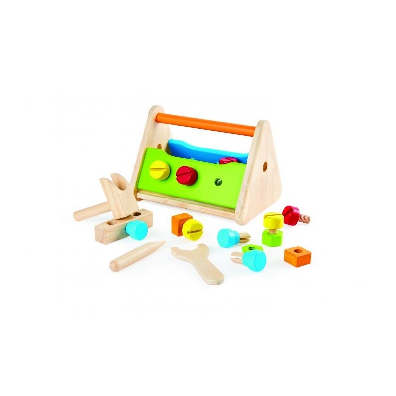 Caisse à outils en bois P3251 Pintoy