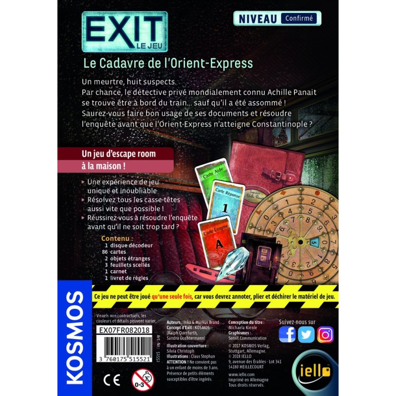 Exit Le Cadavre de l'Orient Express