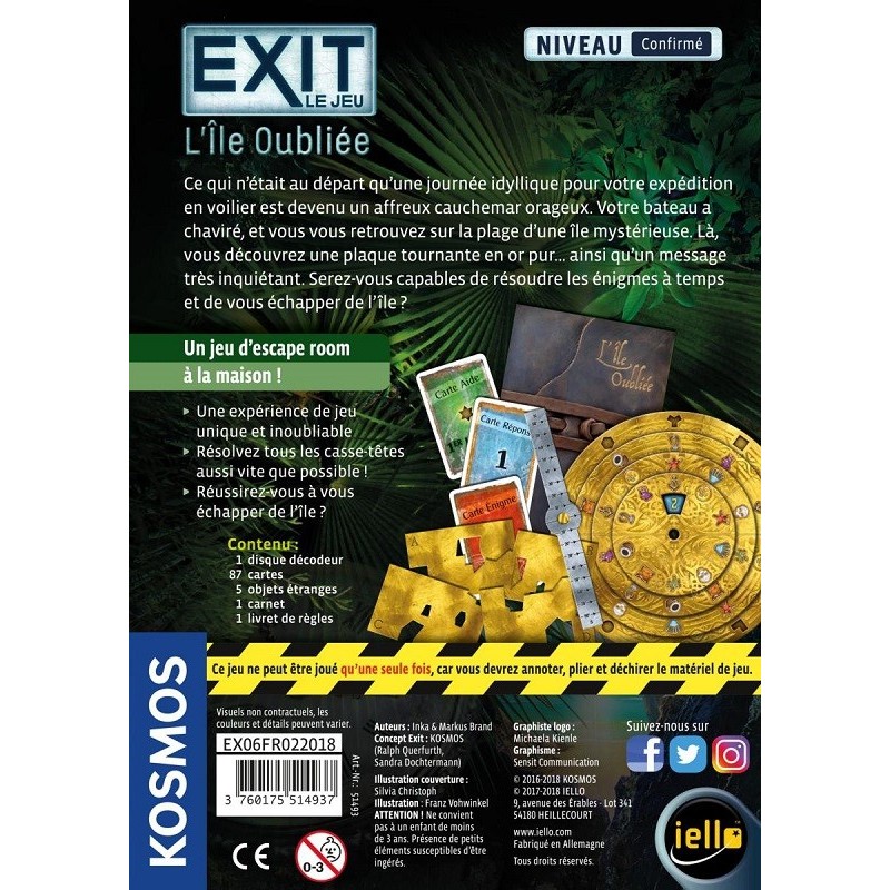 Exit L'île oubliée