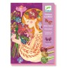 Tableaux à pailleter Le parfum des fleurs 09508 Djeco